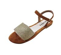 Sandales Et Nu-Pieds Femme Nu-Pied Confort Plateforme Chaussures De Plage Anti-Dérapant Respirantes Tong Bout Ouvert Bohême Claquette Femmes Légères Compensées Semelles Épaisses