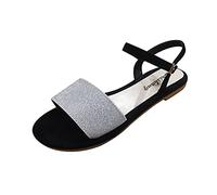 Sandales Et Nu-Pieds Femme Nu-Pied Confort Plateforme Chaussures De Plage Anti-Dérapant Respirantes Tong Bout Ouvert Bohême Claquette Femmes Légères Compensées Semelles Épaisses