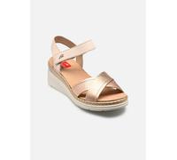Sandales et nu-pieds Fluchos LEZA F2139 pour Femme 40 Or et bronze