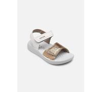 Geox Garçon Fille B Sandal Lightfloppy, Or Blanc, 25 EU