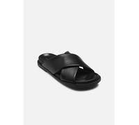 Geox Femme D ADELASH B Sandale à glissière, Black, 36 EU