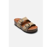 Geox Femme D BRIONIA H A Sandale Plate, Lt Taupe, 41 EU