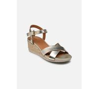 Geox Sandales compensées Ischia Corda Esparto Doré Taille 39 Femme