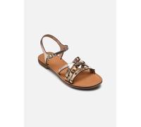 Geox Femme D MADDALUSIAC D Sandale à glissière, Lt Gold, 41 EU