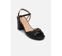 Geox Femme D New ERAKLIA 80 A Sandale à Talons, Black, 38 EU