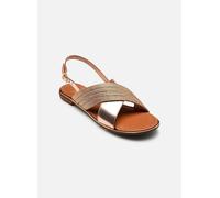 Geox Sandales plates D Sozy Plus E pour femme Doré Taille 41 EU