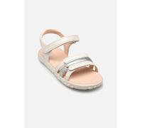 Geox J Sandal Haiti Girl, Blanc/Argent, 28 EU