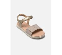 Geox J SANDAL HAITI GIRL, Sandale fille, Lt Gold,