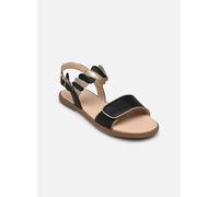 Geox J Sandal Karly Girl, Black Platinum Multicolore, 29 EU