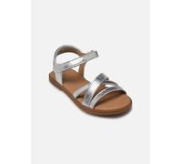 Sandales et nu-pieds Geox J Sandal Karly Girl J5235D pour Enfant 30 Argent