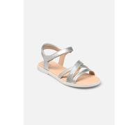 Sandales et nu-pieds Geox J SANDALE KARLY GIRL pour Enfant 28 Argent