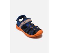 Geox J VANIETT BOY A, Sandale garçon, Royal/Orange,