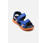 Geox J VANIETT Boy B Sandale, Royal/Orange, 35 EU