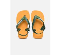 Sandales et nu-pieds Havaianas Baby Brasil Logo Li pour Enfant 21 Jaune