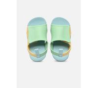 Claquettes Havaianas Play vert jaune bleu bébé - 21