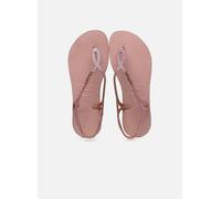 Sandales et nu-pieds Havaianas Hav Luna Sparkle pour Femme 35 - 36 Rose