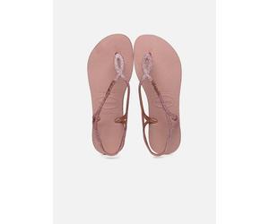 Sandales et nu-pieds Havaianas Hav Luna Sparkle pour Femme 35 - 36 Rose