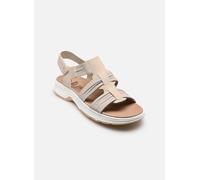 Jana Femme Coshy Sandal Flat 8-28660-46 Plate, Poivre (Pepper), 38 EU