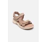 Jana Femme Softline Sandal Flat 8-28662-46 Plate, Taupe, 41 EU