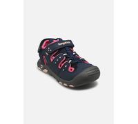 KangaROOS Femme K-Trek Sandale, DK Navy Fandango Rose, 36 EU