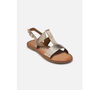 KICKERS Femme DINES Sandale Plate, Or, 41 EU