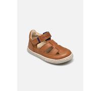 Tractus, Sandales Mixte, Camel Bleu, 21