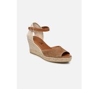 Sandales et nu-pieds La maison de l'espadrille Espadrille compensée pour Femme 41 Marron