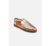 Sandales et nu-pieds Leon & Harper Acapulco AS14 P23 pour Femme 37 Or et bronze