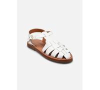 Sandales et nu-pieds Leon & Harper Cancun AS14 P24 pour Femme 41 Blanc