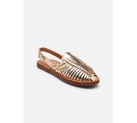 Sandales et nu-pieds Leon & Harper Izamal AS14 P23 pour Femme 36 Or et bronze