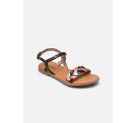 Sandales cuir enfant Bonbon PAR M. BELARBI bleu imprimé 28