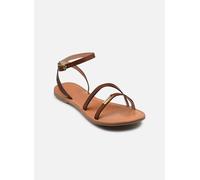 Les Tropeziennes par M. Belarbi Femme HANAK Chaussures Ville Sandale, Tan, 39