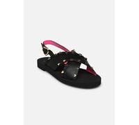 Love Moschino Femme Ja16402g0iia000 Sandale, Noir, 38 EU