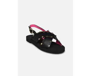Sandales et nu-pieds Love Moschino LOVE MOSCHINO HEART STUDS JA16402G0I pour Femme 38 Noir