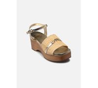Sandales et nu-pieds Love Moschino Wood Clogs JA16278Z0M pour Femme 40 Beige