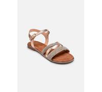 MARCO TOZZI Femme Sandale semelle intérieure Feel Me douce Cuir Slingback, rose (ROSE MET. COMB), 40 EU