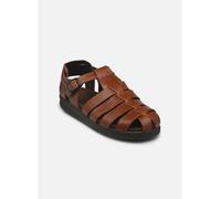 Mephisto-Chaussure Sandale-SAM GRAIN Marron moyen cuir 742-Homme, Marron, 45 EU / 10 UK