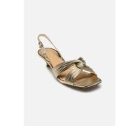 Sandales et nu-pieds Michael Michael Kors ALESSIA KITTEN SANDAL pour Femme 40 Or et bronze
