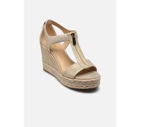 Sandales et nu-pieds Michael Michael Kors BERKLEY MID WEDGE pour Femme 36 Or et bronze