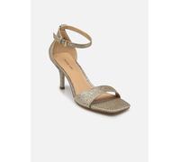Sandales et nu-pieds Michael Michael Kors JAIDA HEELED SANDAL pour Femme 38 1/2 Or et bronze