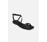 Sandales et nu-pieds Michael Michael Kors LENA FLAT SANDAL pour Femme 39 Noir