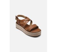 Sandales et nu-pieds Michael Michael Kors LYNN ESPADRILLE SANDAL pour Femme 36 1/2 Marron