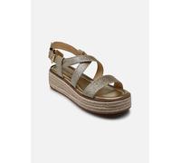Sandales et nu-pieds Michael Michael Kors LYNN ESPADRILLE SANDAL pour Femme 36 Or et bronze