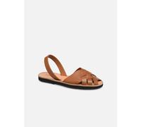 Sandales et nu-pieds Minorquines Avarca Compostelle pour Femme 37 Marron