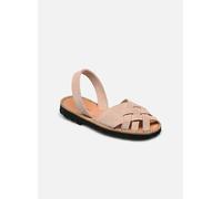 Sandales et nu-pieds Minorquines Avarca Compostelle Velours Rose pour Enfant 26 Rose