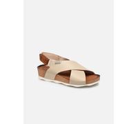 Pikolinos Sandales Mahon W9E-0912 semelles compensées en cuir Femme Beige Taille 39