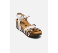 Sandales et nu-pieds Plakton So Roll pour Femme 40 Argent