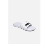 PUMA Unisex Popcat 20 Sandales à enfiler, Puma White Puma Black, 40.5 EU