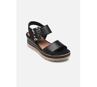 Remonte Sandales à brides D2L53 Femme Noir Confortables Plates Taille 40