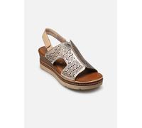 Sandales et nu-pieds Remonte D2L56 pour Femme 41 Or et bronze